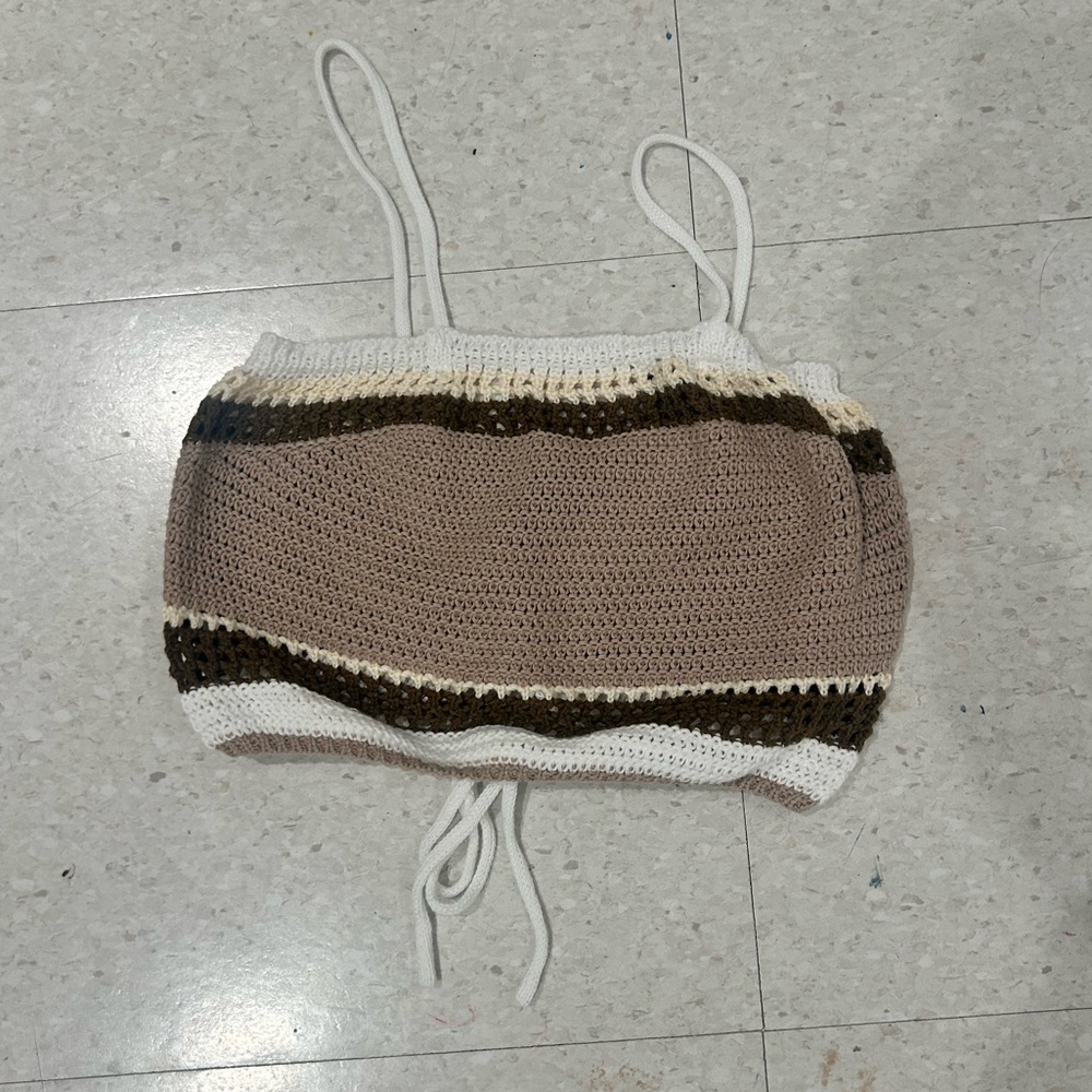 Shein Crochet Crop Top